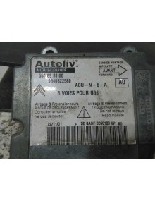 Recambio de centralita airbag para citroën xsara picasso 2.0 hdi referencia OEM IAM 9640822580   2