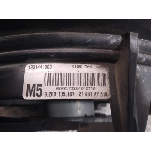 Recambio de electroventilador para renault modus confort dynamique referencia OEM IAM 8200135167 21481A4610 1831441000