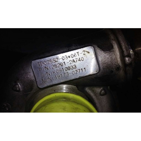Recambio de turbocompresor para hyundai i30 (gd) 1.4 crdi cat referencia OEM IAM 282012A740  