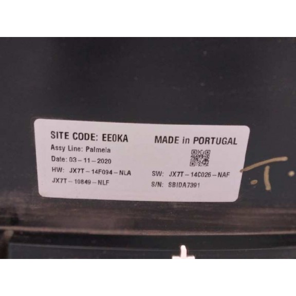 Recambio de cuadro instrumentos para ford focus titanium referencia OEM IAM JX7T14C026NAF JX7T14F094NLA 