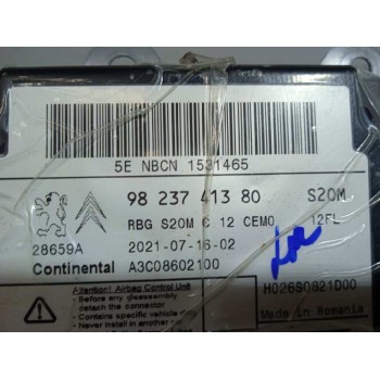Recambio de centralita airbag para citroën c3 feel referencia OEM IAM 1635684580 9823741380 AIRBAGS SALTADOS