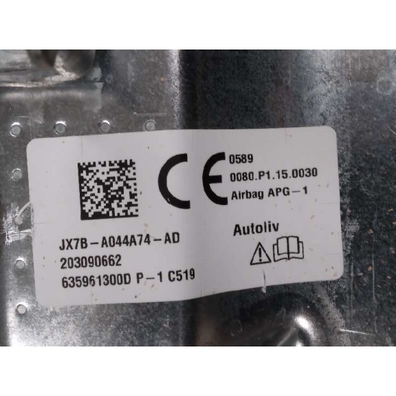 Recambio de kit airbag para ford focus titanium referencia OEM IAM JX7BA018W18FG  