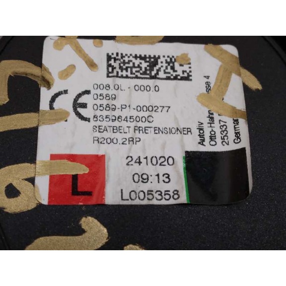 Recambio de kit airbag para ford focus titanium referencia OEM IAM JX7BA018W18FG  