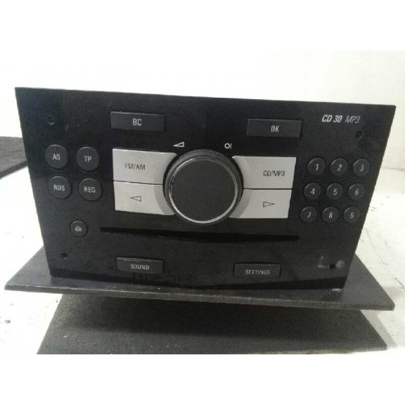 Recambio de sistema audio / radio cd para opel astra h caravan cosmo referencia OEM IAM 13289935  