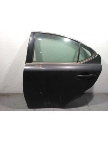 Recambio de puerta trasera izquierda para lexus is200 (ds2/is2) 250 v6 referencia OEM IAM  NEGRA 