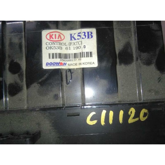 Recambio de mando climatizador para kia carnival ii 2.9 crdi cat referencia OEM IAM 0K53B61190 0K53B61190 