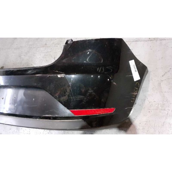 Recambio de paragolpes trasero para seat ibiza (6j5) referencia OEM IAM 6J4807421L NEGRO 5 PUERTAS