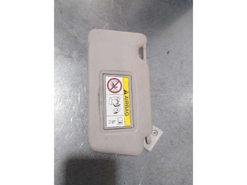Recambio de parasol derecho para nissan note acenta referencia OEM IAM   
