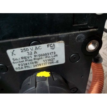 Recambio de cable para renault fluence z.e. dynamique referencia OEM IAM 243911715R CABLE DE CARGA DERECHO