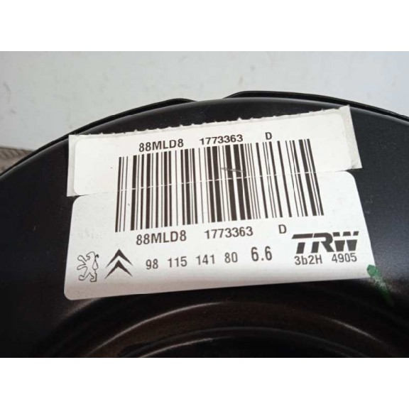 Recambio de servofreno para citroën c3 feel referencia OEM IAM 9811514180 88MLD8 TRW