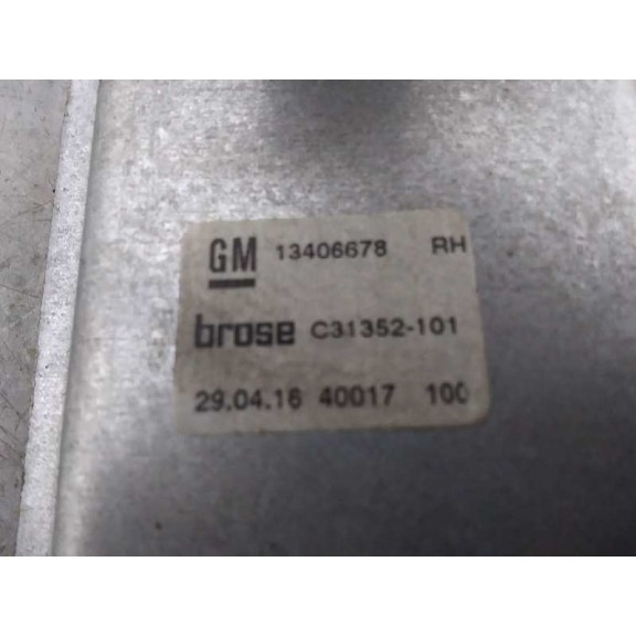 Recambio de elevalunas trasero derecho para opel astra k lim. 5türig excellence referencia OEM IAM 13406678 7 PIN 