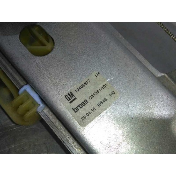 Recambio de elevalunas trasero izquierdo para opel astra k lim. 5türig excellence referencia OEM IAM 13406677 ELECTRICO 7 PINS