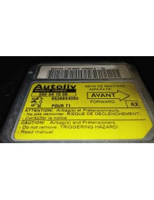 Recambio de centralita airbag para peugeot 206 berlina xr referencia OEM IAM 9636894080   2