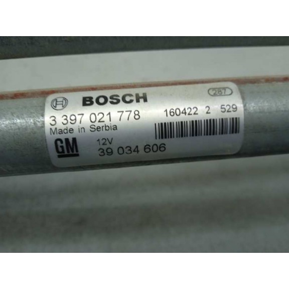 Recambio de motor limpia delantero para opel astra k lim. 5türig excellence referencia OEM IAM 3397021778 1397220714 4 CABLES