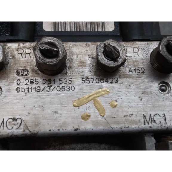 Recambio de abs para fiat grande punto (199) 1.3 16v jtd cat referencia OEM IAM 55700423 0265231535 