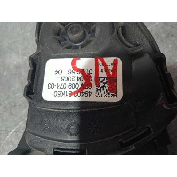 Recambio de potenciometro pedal para suzuki swift berlina (mz) gl (5-ptas.) referencia OEM IAM 4940051K50  