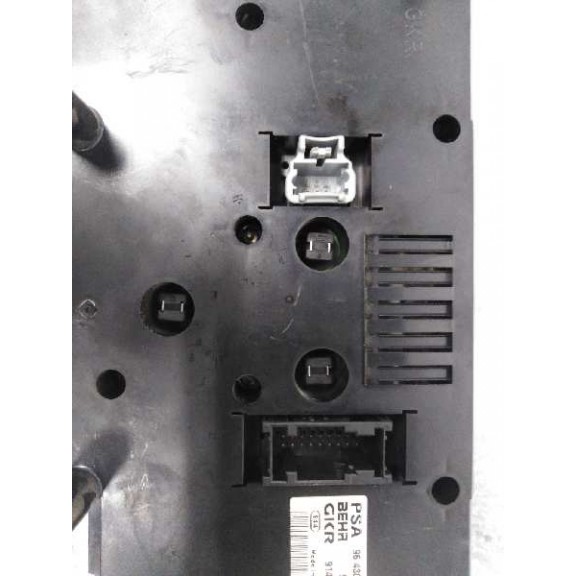 Recambio de mando climatizador para peugeot 307 (s1) xn referencia OEM IAM 96430991XT 9205401 9140010385