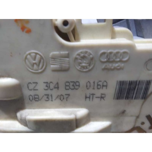Recambio de cerradura puerta trasera derecha para audi q7 (4l) 3.0 tdi referencia OEM IAM 3C4839016A  