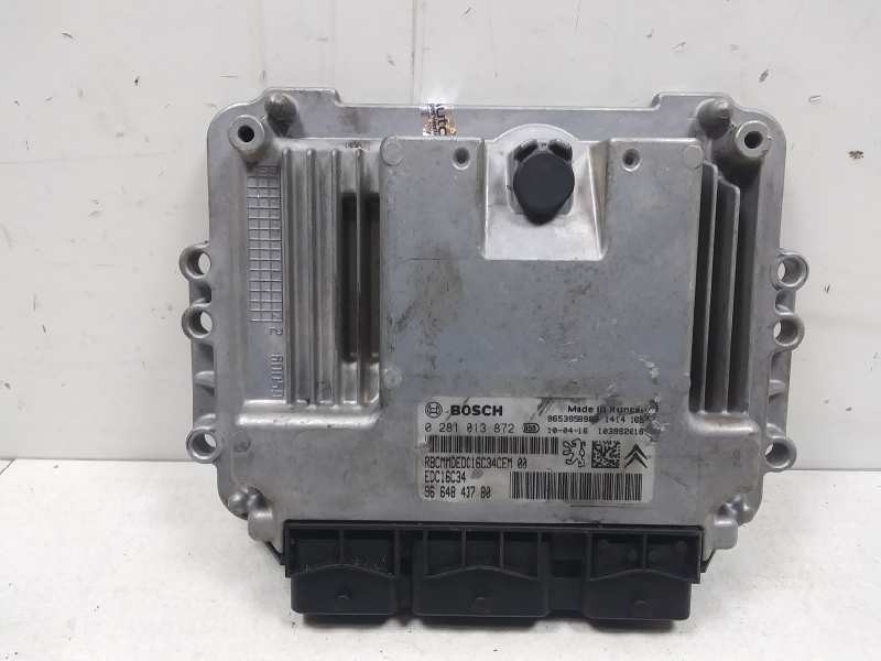 Recambio de centralita motor uce para citroën c4 berlina lx referencia OEM IAM 0281013872 9664843780 