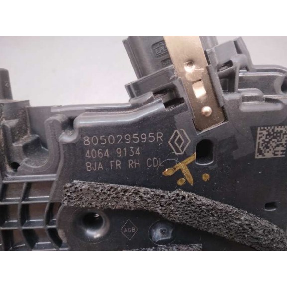 Recambio de cerradura puerta delantera derecha para renault clio v referencia OEM IAM 805029595R 4 PINES 