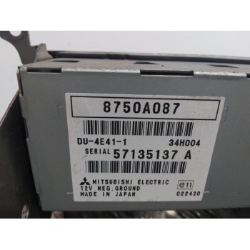 Recambio de display para mitsubishi grandis (na0w) 2.0 di-d inform referencia OEM IAM 8750A087 57135137A 