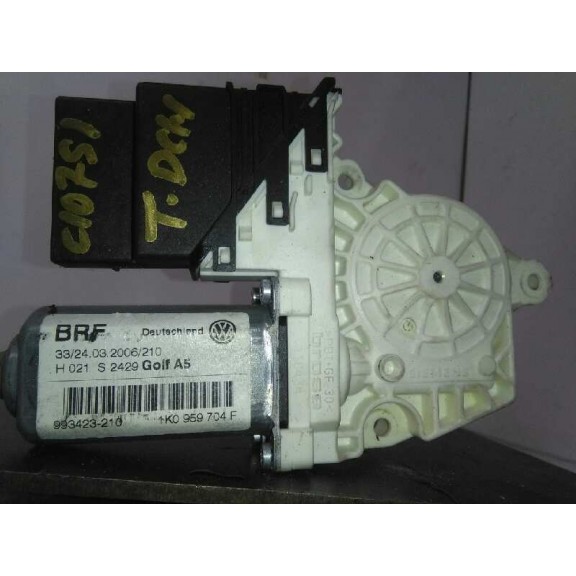 Recambio de motor elevalunas trasero derecho para volkswagen golf v berlina (1k1) highline referencia OEM IAM 1K0959704F  