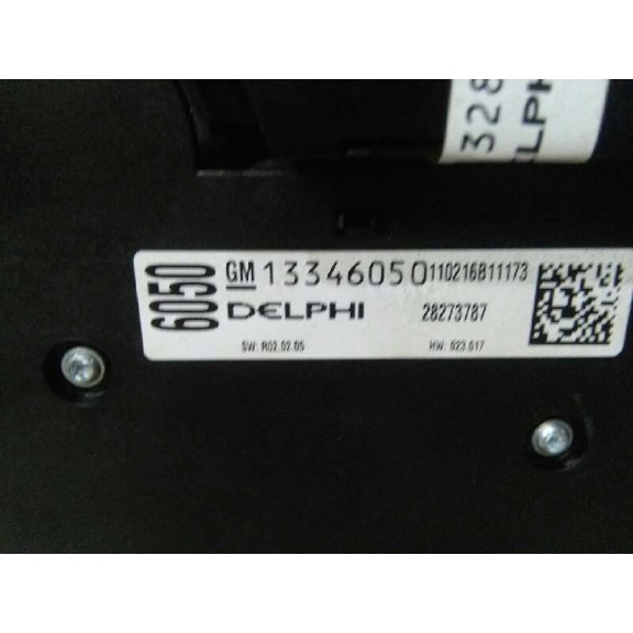 Recambio de sistema audio / radio cd para opel astra j lim. cosmo referencia OEM IAM 13346050 CD400 PANTALLA