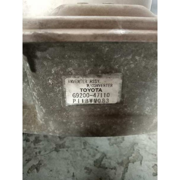 Recambio de bateria para toyota prius (nhw20) basis referencia OEM IAM G920047110  