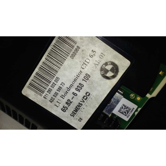 Recambio de display para bmw serie 5 berlina (e60) 530d referencia OEM IAM 65826938109  