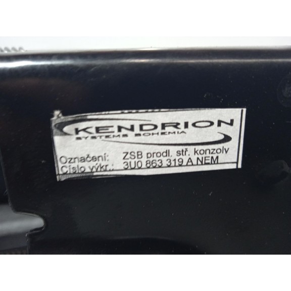 Recambio de apoyabrazos central para skoda superb (3u4) classic referencia OEM IAM 3U0863319A  