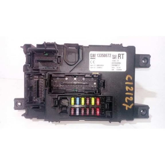 Recambio de caja reles / fusibles para opel corsa d selective referencia OEM IAM 13350672  