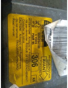 Recambio de centralita airbag para peugeot 306 berlina 3/4/5 puertas (s2) boulebard referencia OEM IAM 9636894180   2