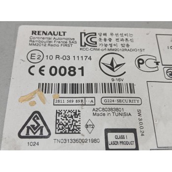 Recambio de sistema audio / radio cd para renault master kasten l1h1 ka 2,8t referencia OEM IAM 281156989r  