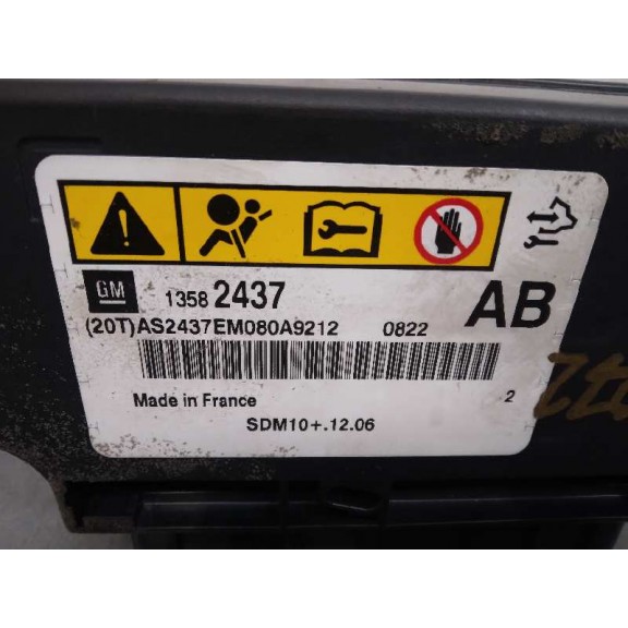 Recambio de kit airbag para opel zafira tourer excellence referencia OEM IAM 1358243  