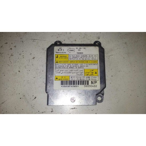 Recambio de centralita airbag para daewoo lacetti cdx referencia OEM IAM 964067167088830  