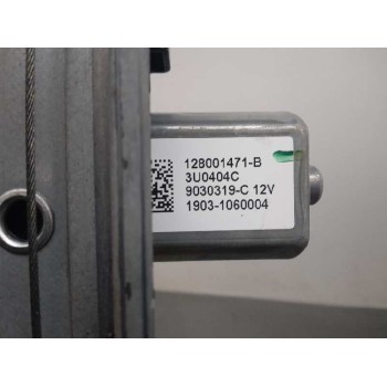 Recambio de elevalunas delantero derecho para renault captur zen referencia OEM IAM 128001471B 2 CABLES 