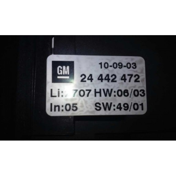 Recambio de mando climatizador para opel astra g berlina 2.0 dti referencia OEM IAM 24442472  