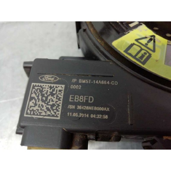 Recambio de anillo airbag para ford kuga (cbs) titanium referencia OEM IAM BM5T14A664CD  