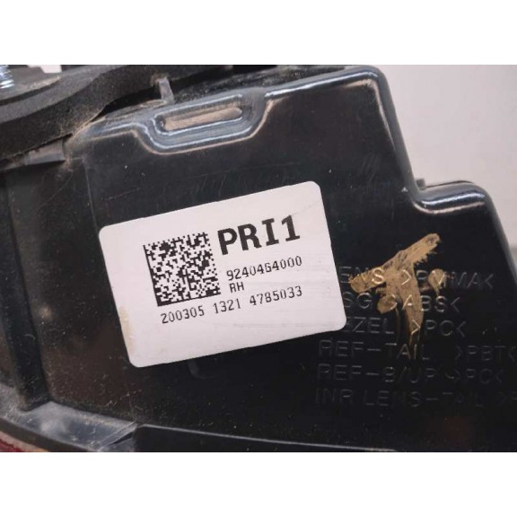 Recambio de piloto trasero derecho interior para hyundai i30 (pd) klass referencia OEM IAM 9240464000  