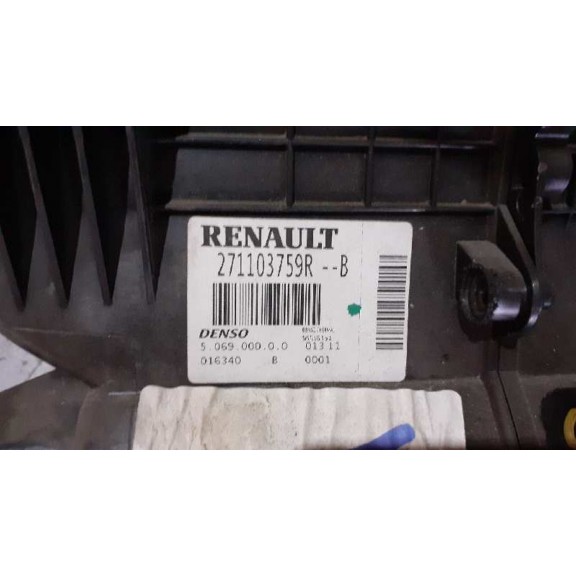 Recambio de evaporador aire acondicionado para renault master kipper doka l3h1 3,5t referencia OEM IAM 271103759RB  