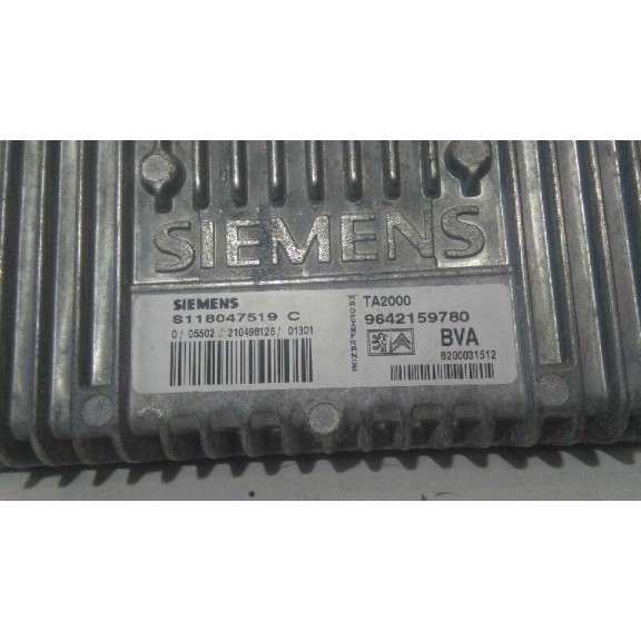 Recambio de centralita cambio automatico para peugeot 206 berlina xt referencia OEM IAM 9642159780 9642159780 S118047519