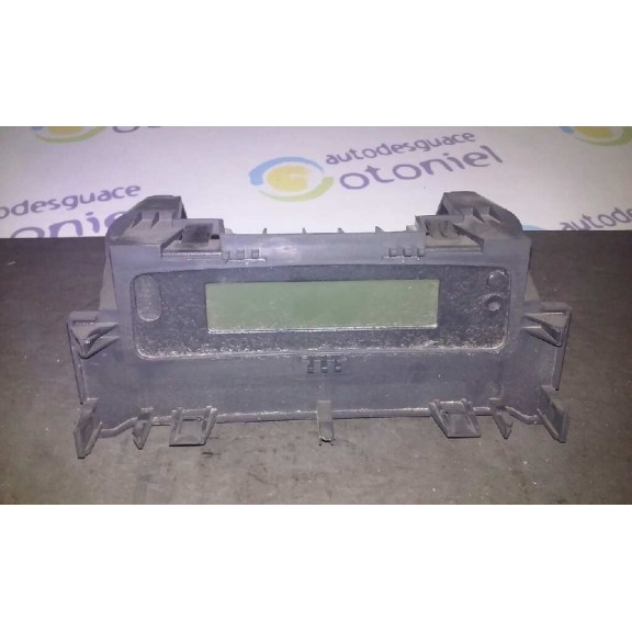 Recambio de pantalla multifuncion para renault megane ii familiar dynamique confort referencia OEM IAM 8200290542  