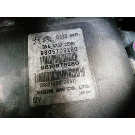 Recambio de caja cambios para citroën c4 picasso referencia OEM IAM 20GE23 PILOTADA 140.712KM