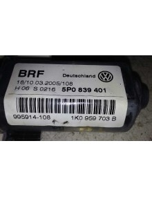 Recambio de motor elevalunas trasero derecho para seat altea (5p1) reference referencia OEM IAM 1K0959703B   2