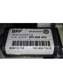 Recambio de motor elevalunas trasero izquierdo para seat altea (5p1) reference referencia OEM IAM 1K0959704B   2