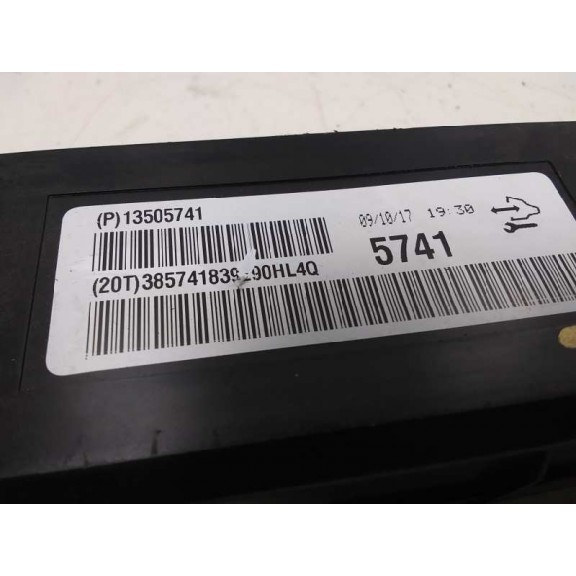 Recambio de centralita aire acondicionado para opel insignia berlina 2.0 cdti cat referencia OEM IAM 13505741  