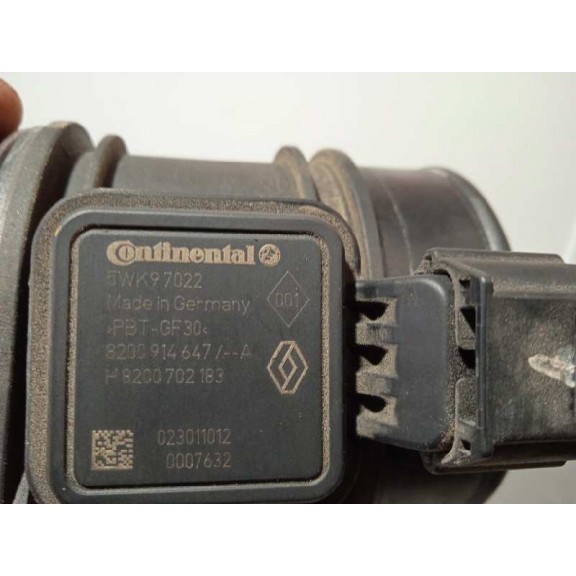 Recambio de caudalimetro para renault master kipper doka l3h1 3,5t referencia OEM IAM 8200914647A  