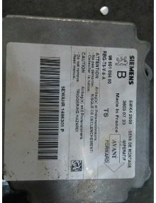 Recambio de centralita airbag para peugeot 307 (s1) xs referencia OEM IAM 9650109480   2