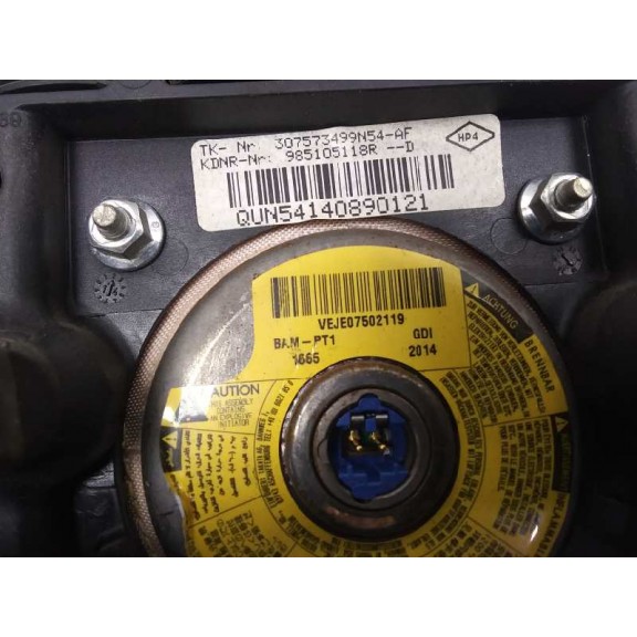 Recambio de airbag delantero izquierdo para dacia dokker express 1.5 dci diesel fap cat referencia OEM IAM 985105118R  