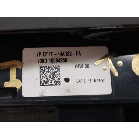 Recambio de mando elevalunas delantero izquierdo para ford transit courier combi trend referencia OEM IAM DT1T14A132FA 2 TECLAS 